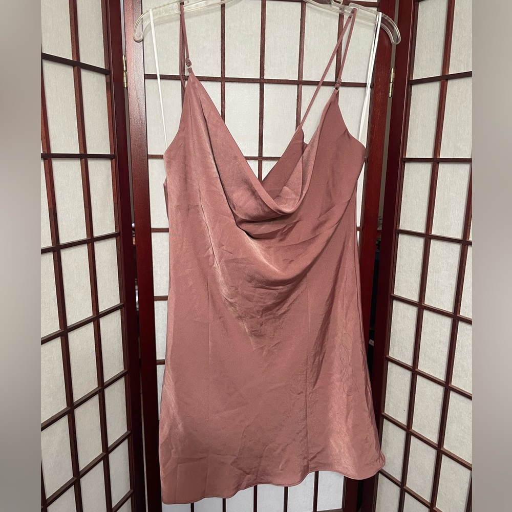 Draped Mini Dress